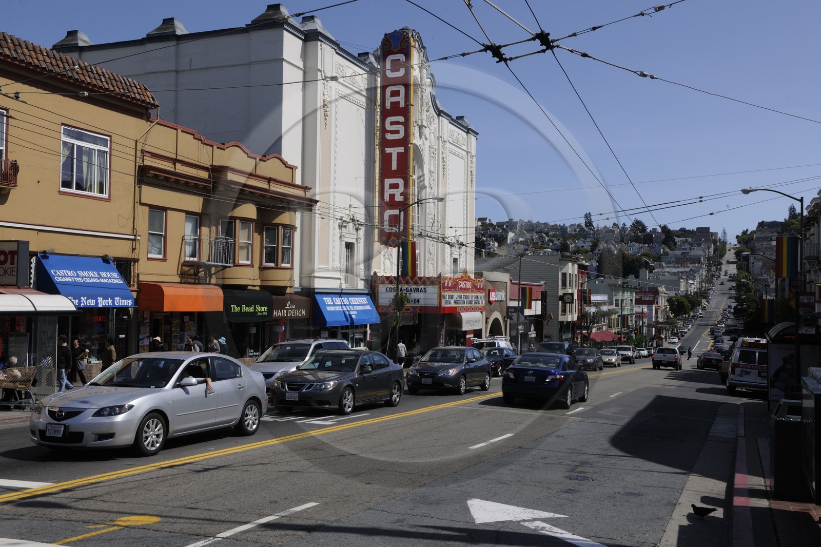 Etats-Unis, Californie, San Francisco, Castro street artère principale du gay district