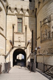 France, Loir-et-Cher (41), Vallée de la Loire classée Patrimoine Mondial de l'UNESCO, château de Chaumont-sur-Loire