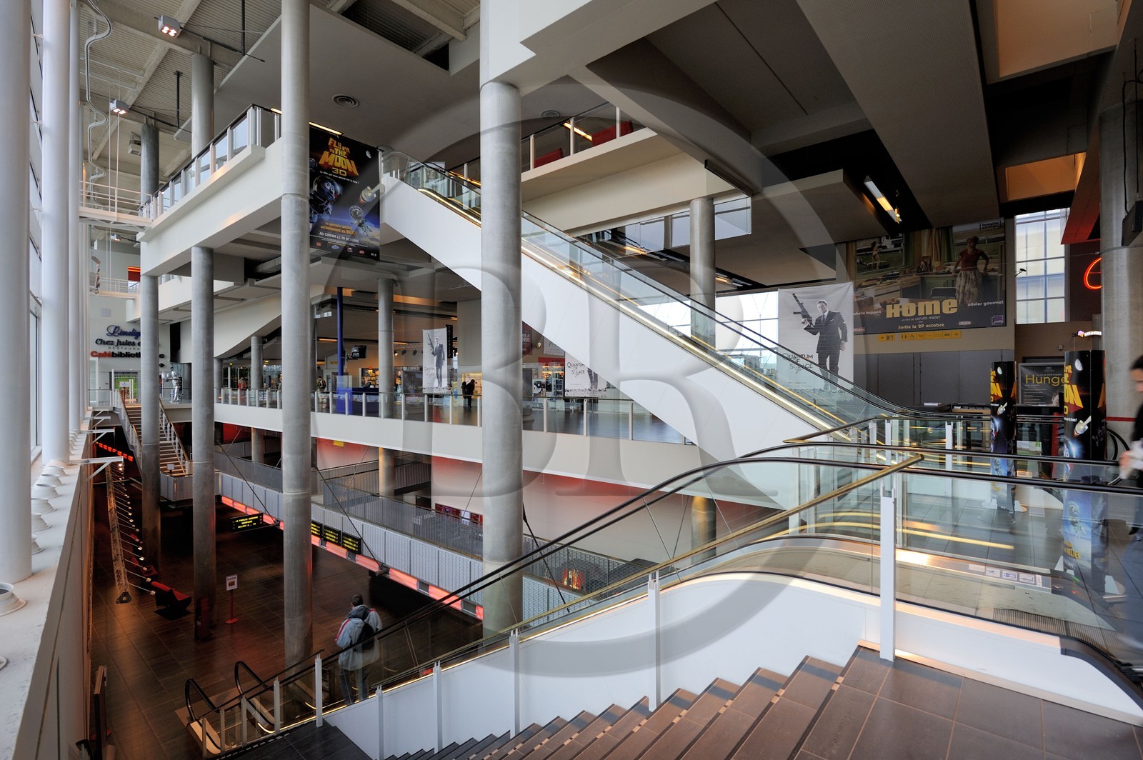 France, Paris (75), le cinéma multiplexe MK2 Bibliothèque face à la B.N.F.