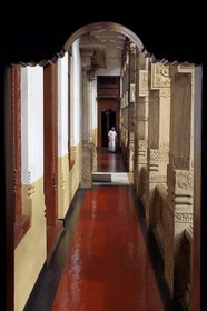 Sri Lanka, province du centre, Kandy, ville sacrée classée patrimoine mondial de l'UNESCO, Temple de la Dent de Bouddha (Sri Dalada Maligawa)