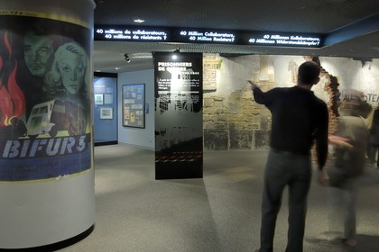 France, Calvados (14), Caen, le Mémorial pour la Paix