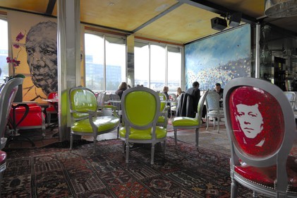 France, Paris (75), Café Barge Restaurant au Port de la Rapée