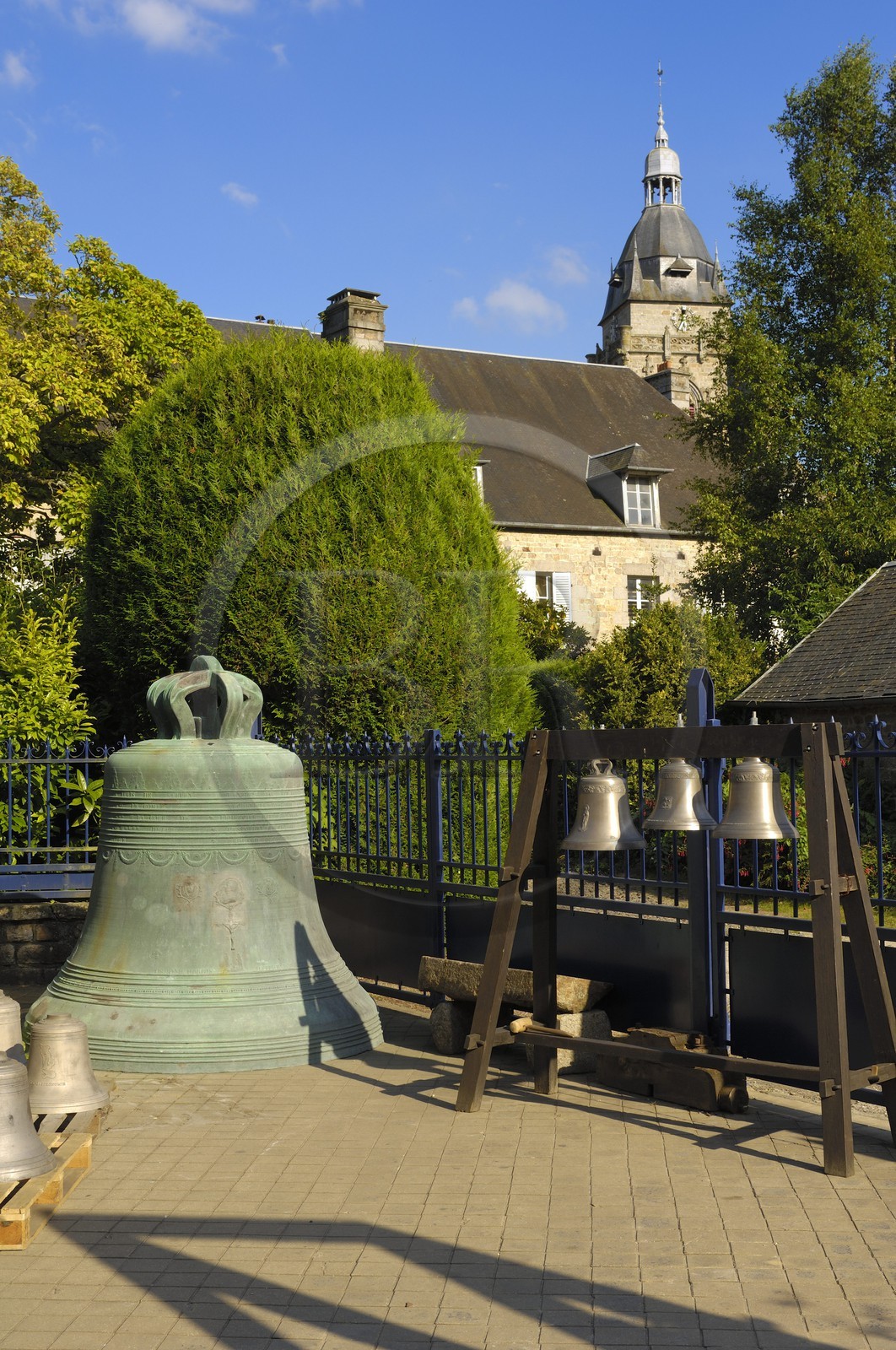 France, Manche (50), Villedieu-les-Poêles, la fonderie de cloches Cornille-Havard