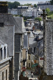 France, Finistère (29), Morlaix, rue Ange de Guernisac