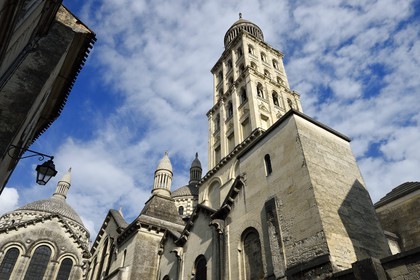 France, Dordogne (24), Périgord Blanc, Périgueux, Cathédrale Saint-Front, étape sur le chemin de Saint-Jacques-de-Compostelle site classé Patrimoine Mondial de l'UNESCO