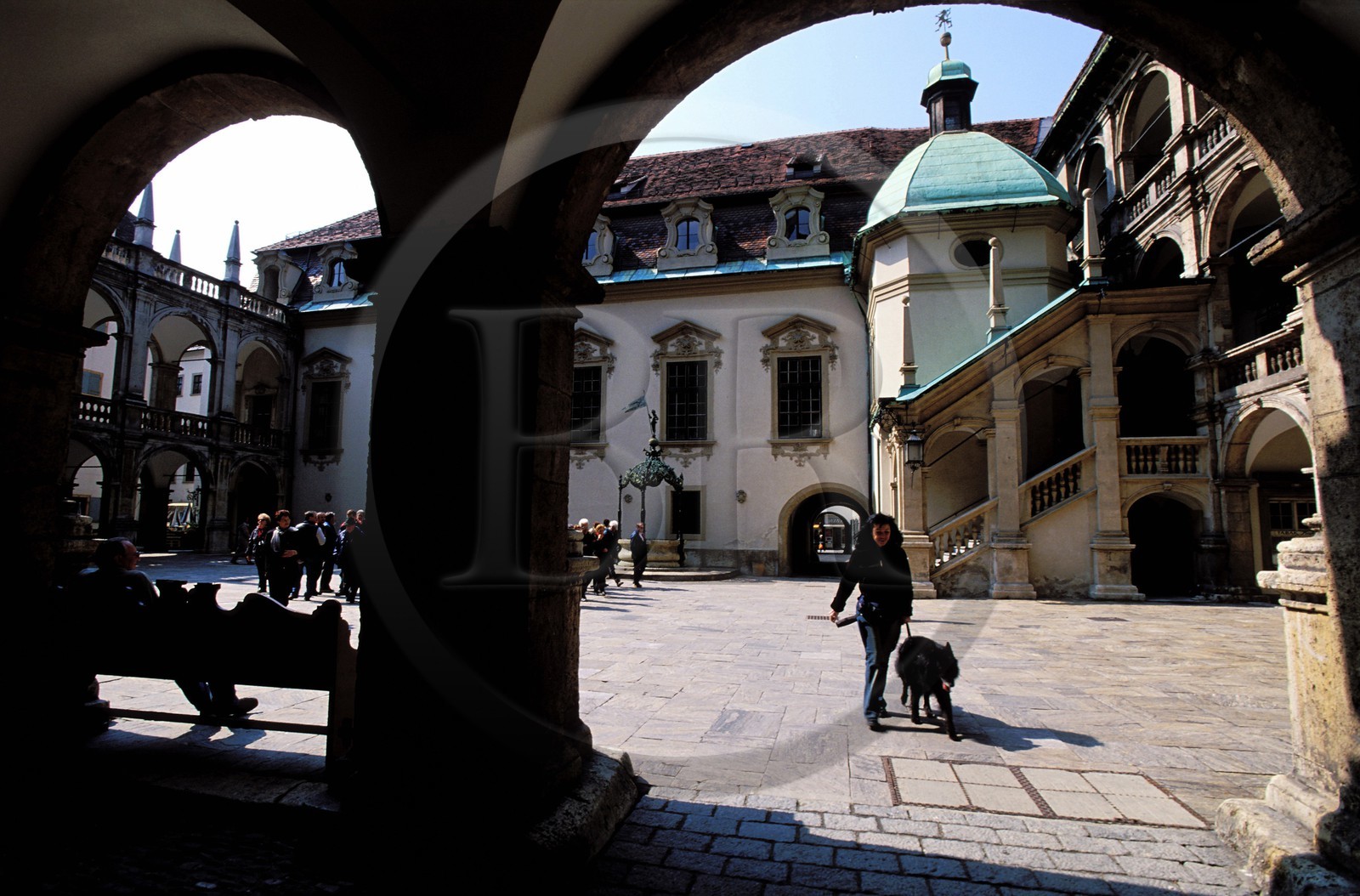 Autriche, Styrie, Graz, centre historique classé Patrimoine Mondial de l'UNESCO, le Landhaus, ancien siège de la diète de Styrie