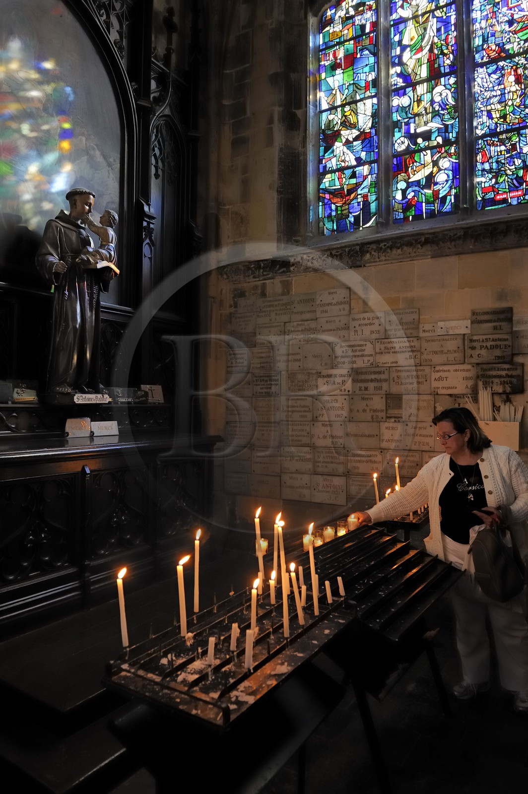 France, Seine-Maritime, Dieppe, the Saint-Jacques church from the 13th century