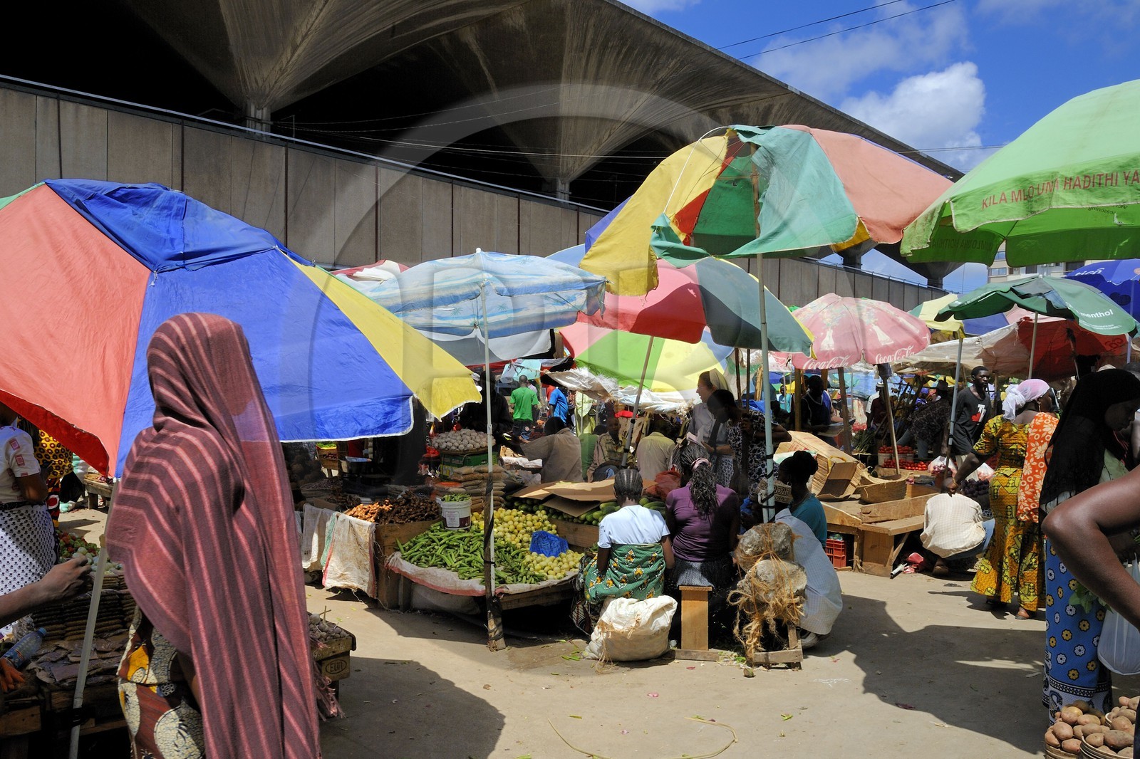 Tanzania, Dar es-Salaam, the Kariakoo central market
