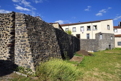France, Puy de Dome, Clermont Ferrand, Montferrand district, the former ramparts