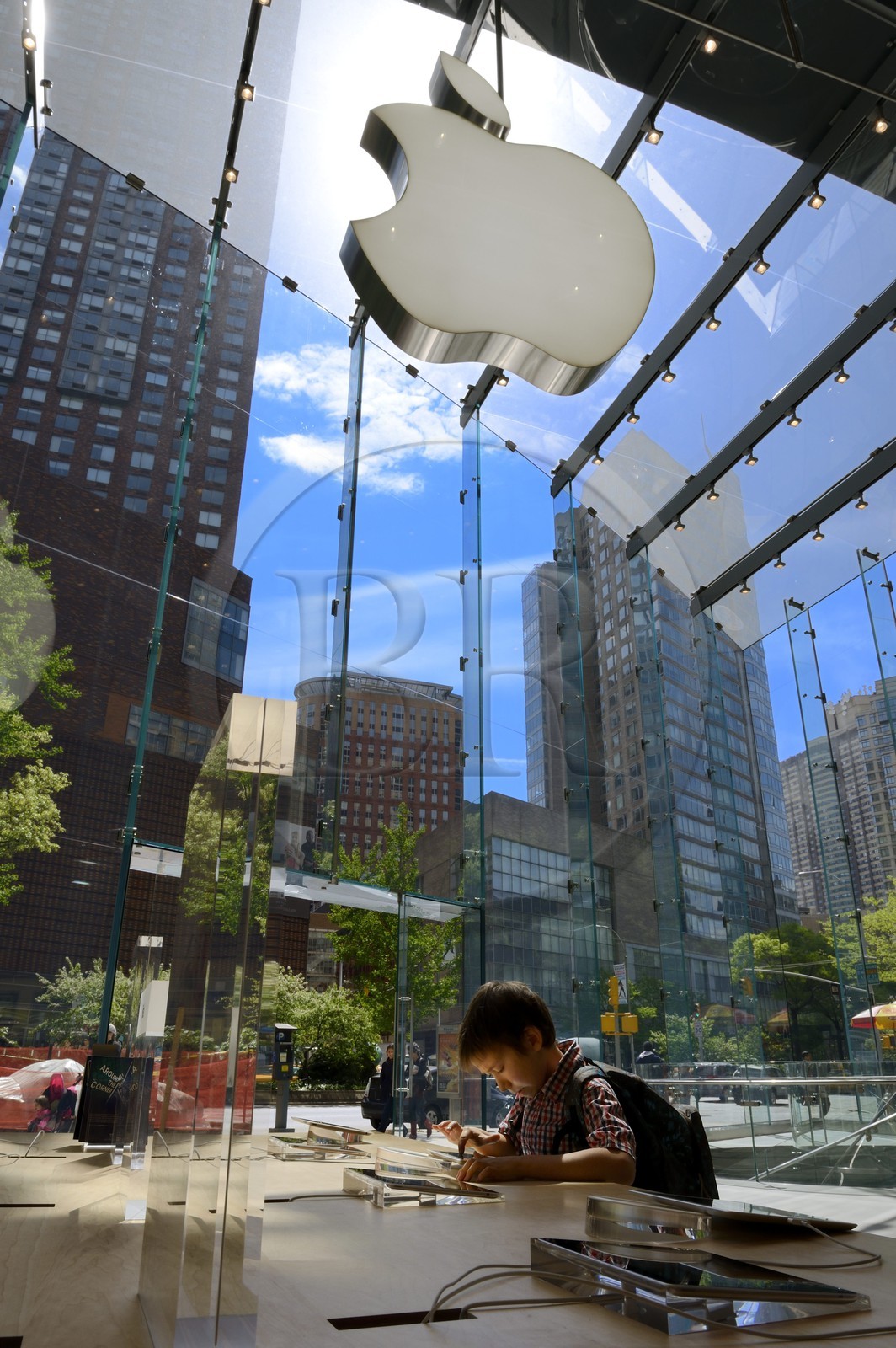Etats-Unis, New York, Manhattan, Apple Store sur Broadway