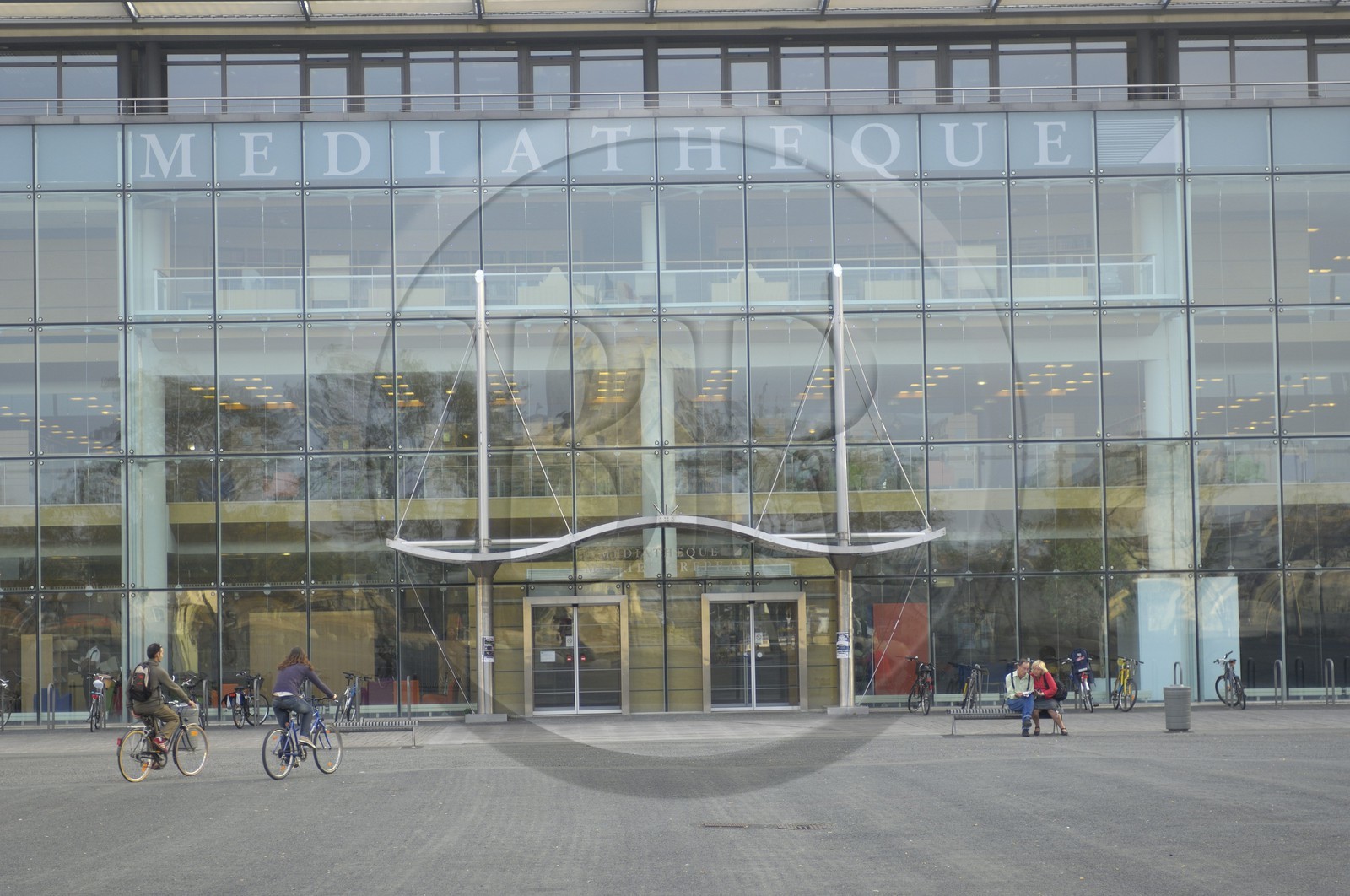 France, Charente-Maritime (17), La Rochelle, la nouvelle médiathèque