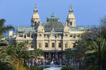 Principauté de Monaco, Monaco, Monte-Carlo, Société des Bains de Mer de Monaco, place du casino, le casino, Mention obligatoire : Société des Bains de Mer de Monaco