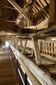 France, Meuse (55), Verdun, le Pont-écluse Saint-Amand (1685) inspiré d’un projet de fortification de Vauban sur la Meuse