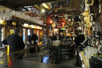 Royaume-Uni, Irlande du Nord, Belfast, quartier de la cathedrale, le pub traditionnel Duke Of York
