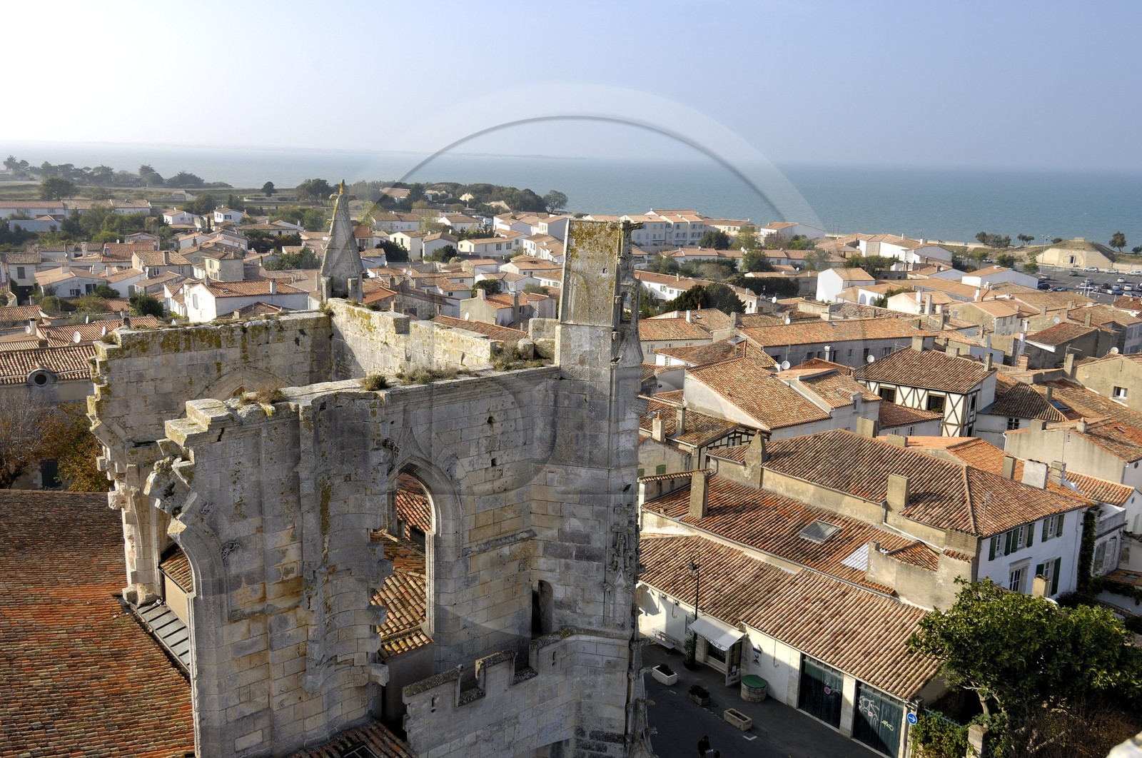 France, Charente-Maritime (17), ile de Ré, église de Saint-Martin-de-Ré
