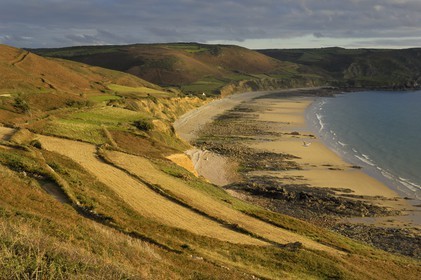 France, Manche (50), Cap de la Hague, baie d'Ecalgrain