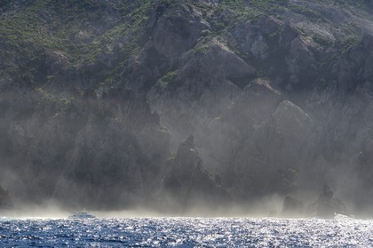 France, Corse-du-Sud (2A), Golfe de Porto, classé Patrimoine Mondial de l'UNESCO, Réserve naturelle de Scandola