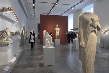 Allemagne, Berlin, l'Ile aux musées, classée Patrimoine Mondial de l'UNESCO, Altes Museum abritant une collection d'oeuvres antiques