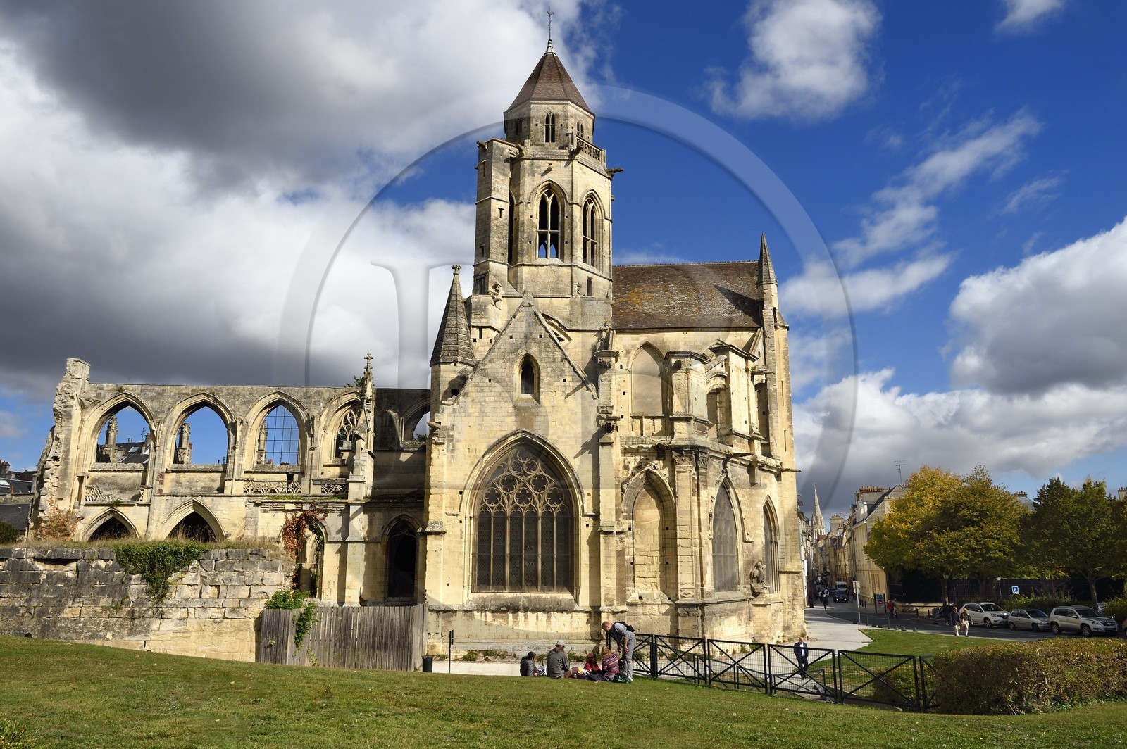 France, Calvados (14), Caen, église Saint-Etienne-le-Vieux