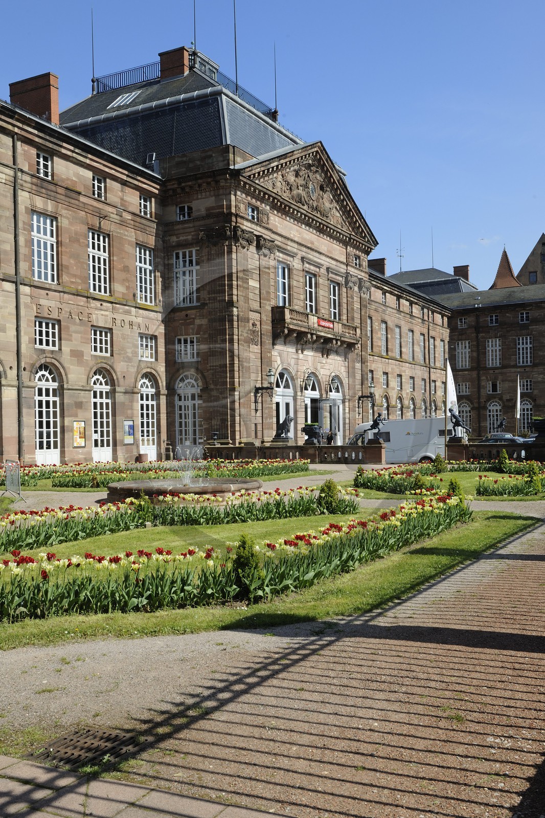 France, Bas-Rhin (67), Saverne, le château des Rohan