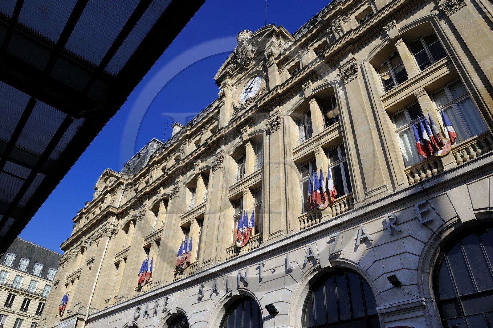 France, Paris (75), la gare Saint-Lazare