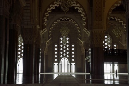 Morocco, Casablanca, Grand Hassan II Mosque