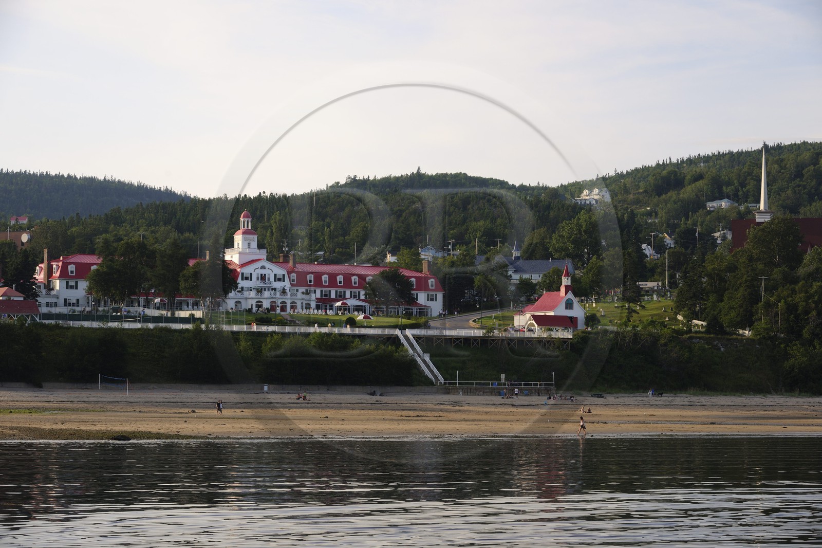 Canada, province de Québec, région du Manicouagan, Tadoussac, le Grand Hôtel (1866)