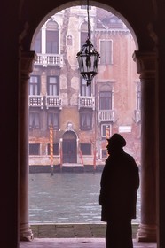 Italy, Veneto, Venice, the painter Zoran Music