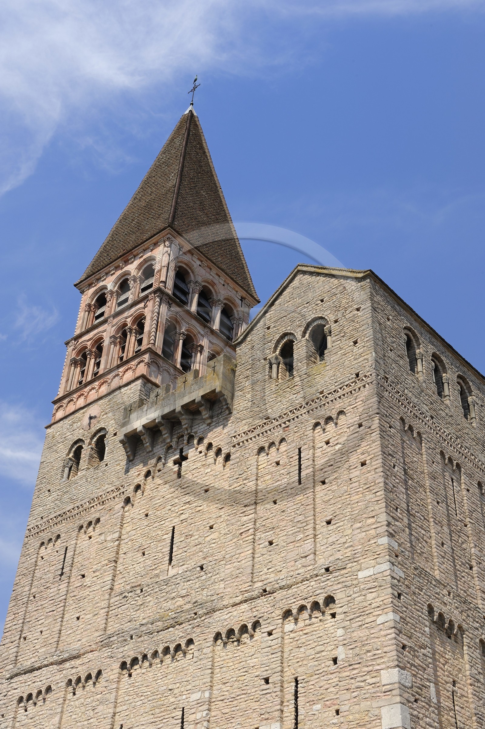France, Saône et Loire (71), abbaye de Tournus