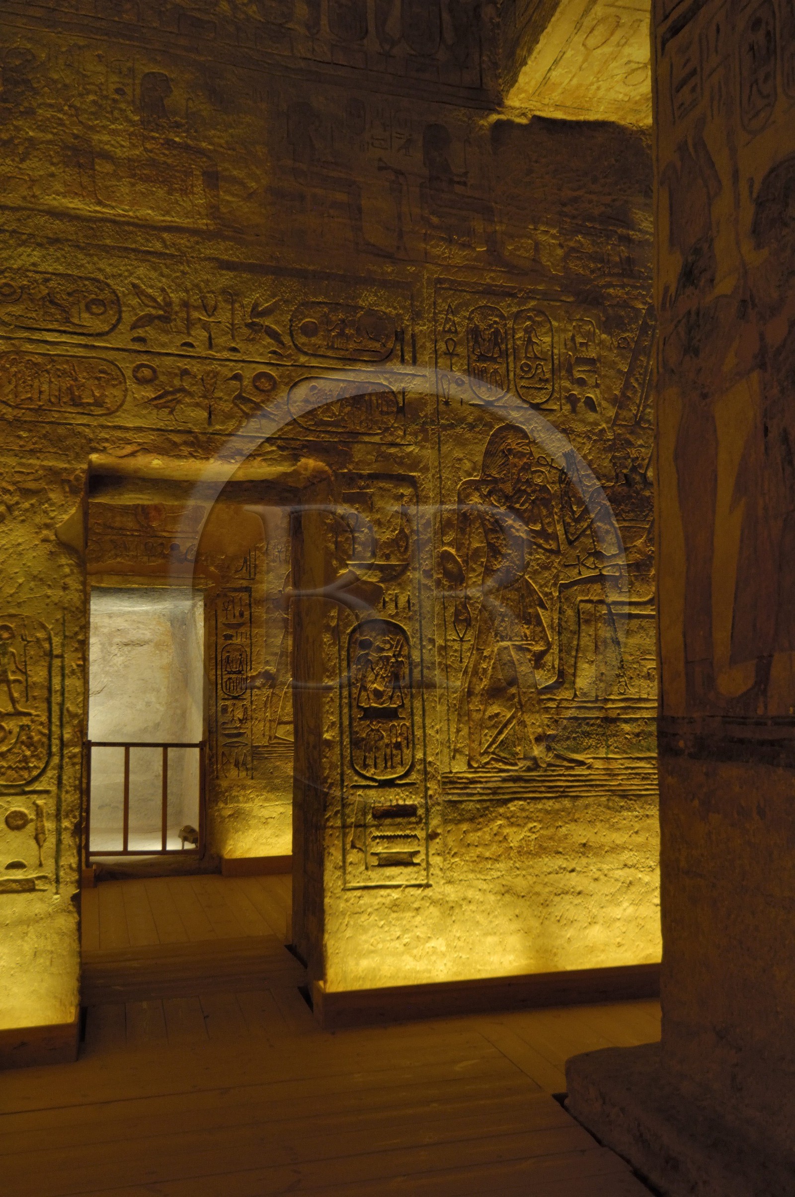 Egypte, Haute Egypte, Nubie, Abou Simbel, site classé Patrimoine Mondial de l'UNESCO, temple de Ramsès II