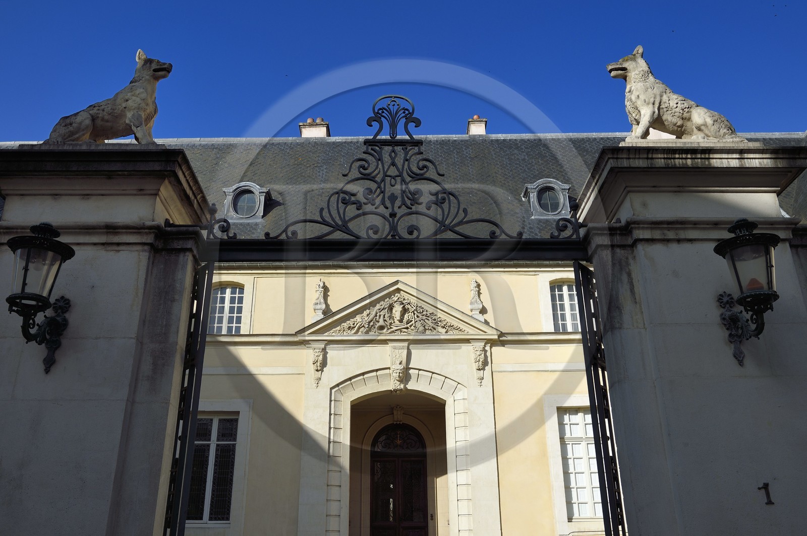 France, Meurthe-et-Moselle, Nancy, Hotel des Loups or Hotel Curel (17th century)