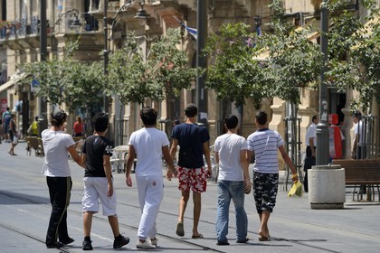 Israel, Jérusalem,  Jaffa Road