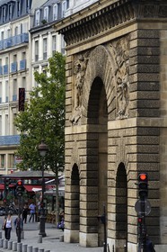 France, Paris (75), la Porte Saint-Martin