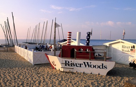 Belgium, West Flanders, Knokke-Heist, the beach of Knokke-le-Zoute
