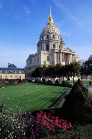 France, Paris (75), l'hôtel des Invalides, église du dôme dans laquelle se trouve le tombeau de Napoléon