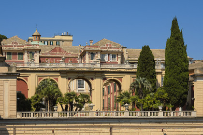 Italie, Ligurie, Gênes, palais des Rolli classés Patrimoine Mondial de l'UNESCO dans la via Balbi, Museo di Palazzo Reale (Palais Royal) ou Palazzo Stefano Balbi