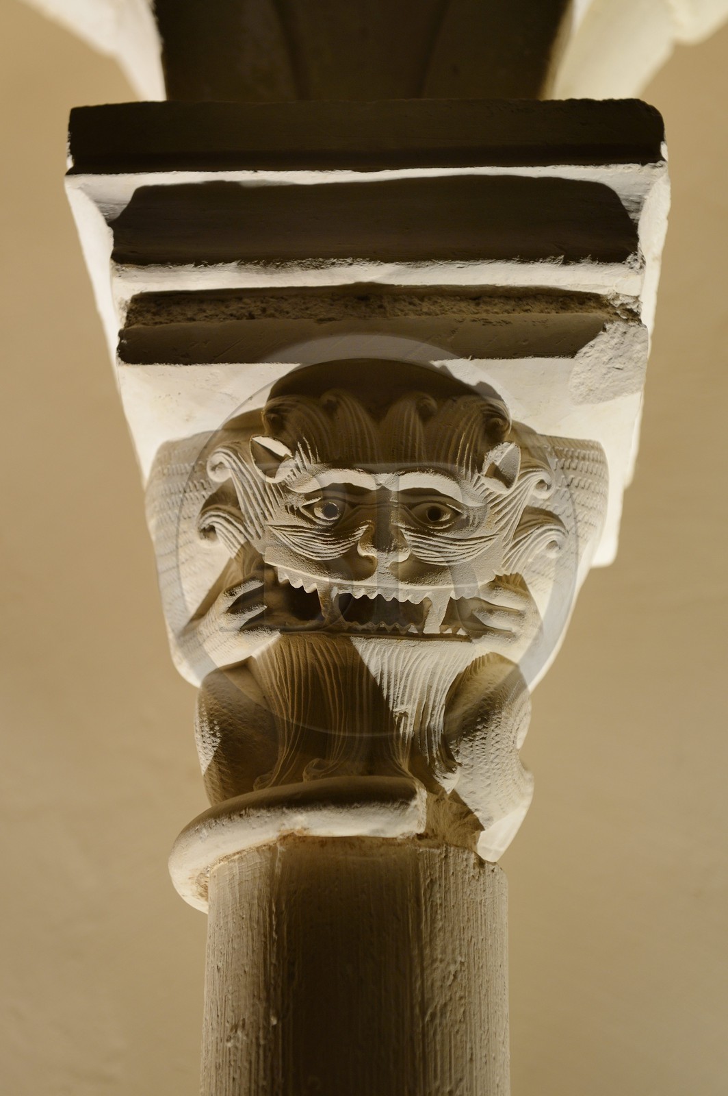 France, Marne (51), Reims, musée Saint-Remi dans l'ancienne abbaye royale Saint-Remi, la salle capitulaire, classée Patrimoine Mondial de l'UNESCO