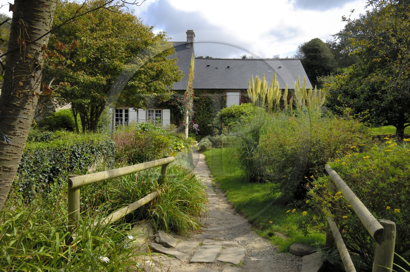 France, Manche (50), Cap de la Hague, Omonville-la-Petite, maison de Jacques Prévert