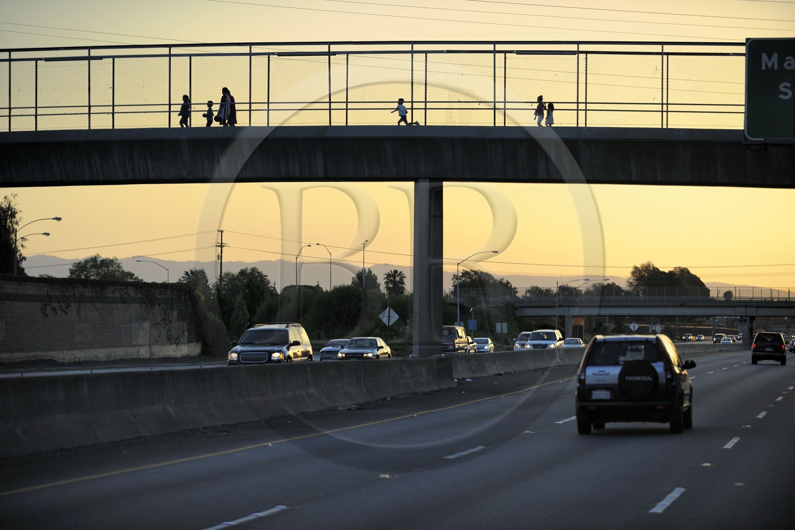 Etats-Unis, Californie, San Francisco, autoroute 101 au sud de San Francisco