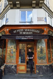 France, Paris (75), boulangerie patisserie Au Petit Versailles Du Marais tenue par Christian Vabret, Meilleur ouvrier de France