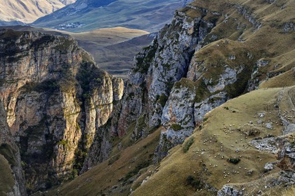 Azerbaïdjan, région de Quba (Guba), chaine de montagne du Grand Caucase, randonnée entre le village de Qalaxudat et de Giriz