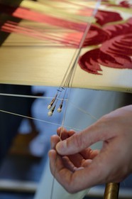 France, Rhone, Lyon, La Croix Rousse District, Silk manufacturer Prelle