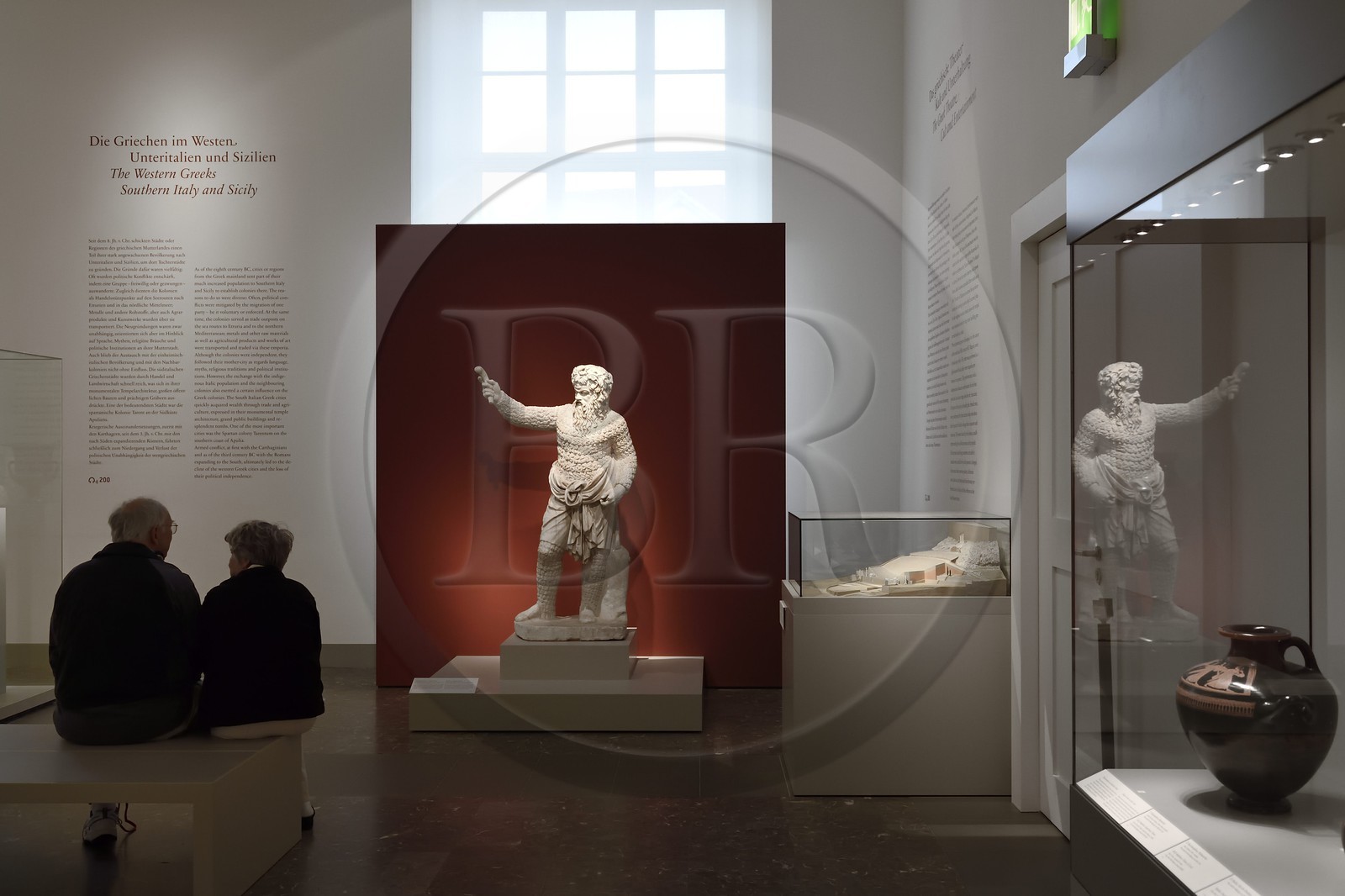 Germany, Berlin, Museum Island, listed as World Heritage by UNESCO, Altes Museum, home to a collection of ancient works, Actor as Papposilenus, Rome around 100 AD after 4th century BC original