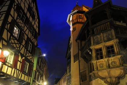 France, Haut Rhin, Colmar, Maison Pfister with Renaissance style (1537) in Rue des Marchands