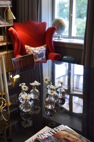 Suède, Stockholm, Hotel Ett Hem, le salon