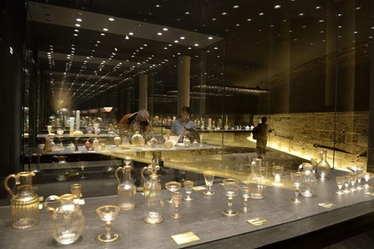 France, Meurthe-et-Moselle (54), Nancy, place Stanislas, musée des Beaux Arts, salle de la collection Daum