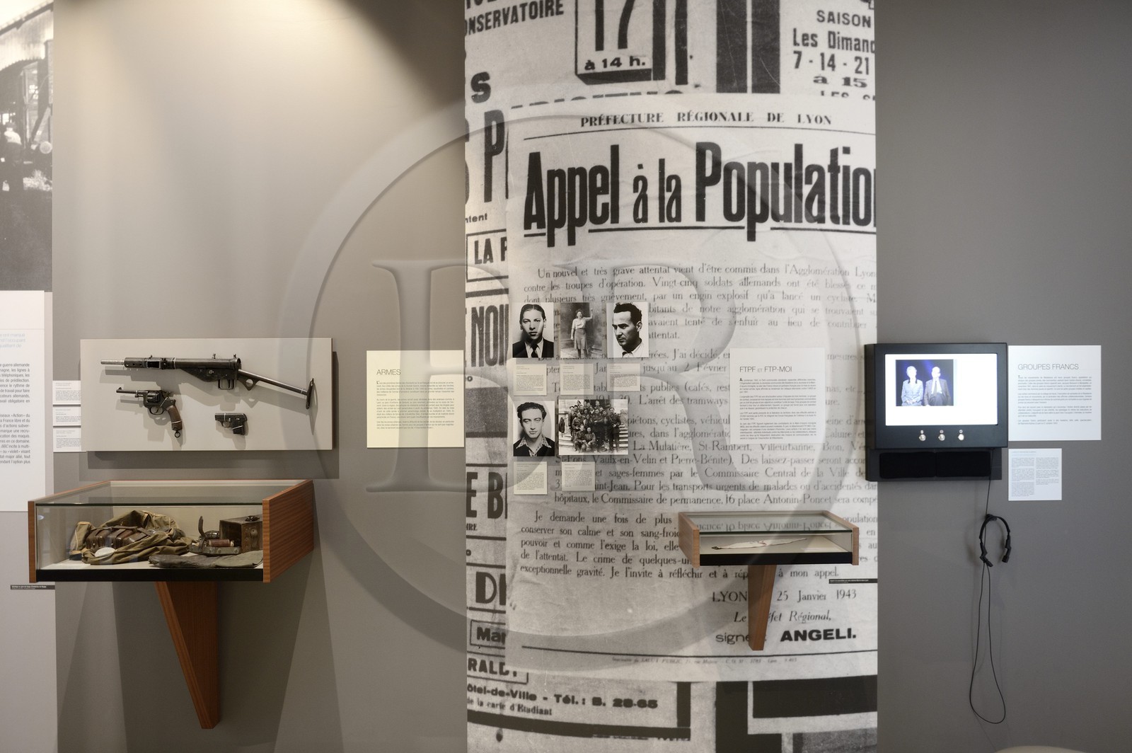 France, Rhône (69), Lyon, Centre d'Histoire de la Résistance et de la Déportation (CHRD)