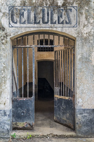 France, Guyane, Kourou, Iles du Salut, Ile Royale, le quartier disciplinaire du bagne pour les condamnés récalcitrants