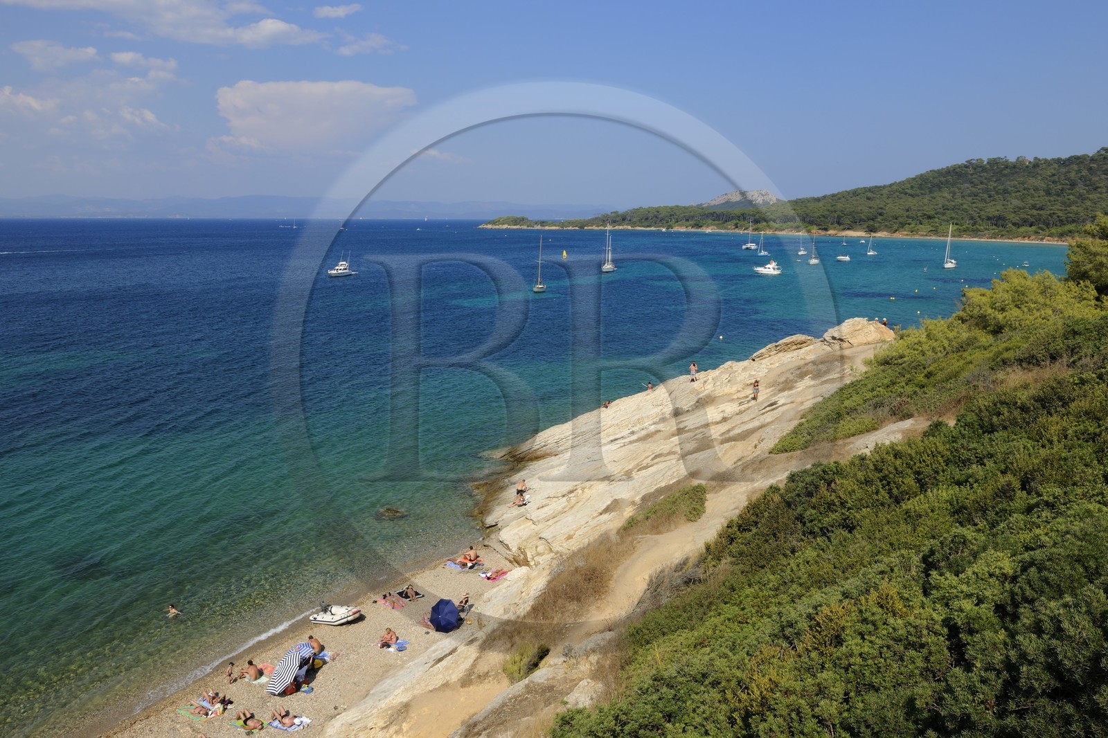 France, Var, Iles d'Hyeres, National Park of Port Cros, ile de Porquerolles,