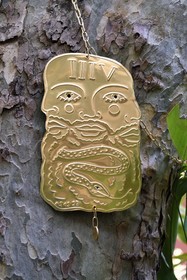 France, Var (83), Toulon, l'ancien Eveché site principal du Festival Design Parade Toulon sur le cours Lafayette, oeuvre du plasticien Eric Croes